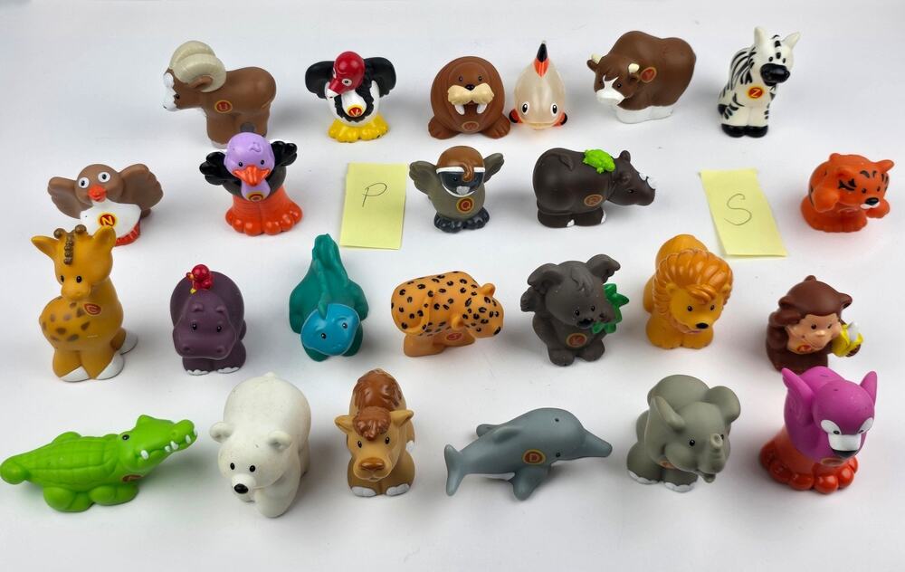 Fisher-Price Little People Alphabet Zoo Animal Lot 24 out of 26